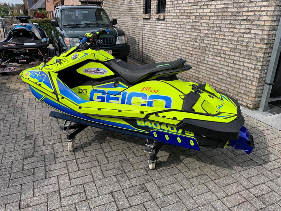 thumbnail interactive-video image 1 of SEADOO GTI 130 SE 2016 Graphics / Decal / Sticker Kit - Unbranded - Made In USA 1 of 2